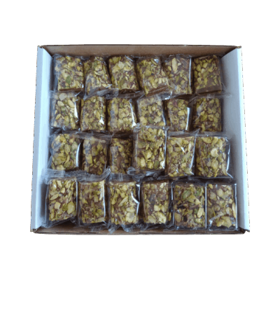 حلوي مكسرات حلويات 1 كيلو حلوي راحة بالفستق الحلبي