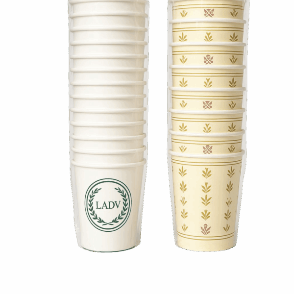 أكواب ورقية فاخرة بتصميم كلاسيكي (25 قطعة - 4 أونصة) أكواب ورقية فاخرة بتصميم كلاسيكي (25 قطعة - 4 أونصة) أكواب ورقية فاخرة بتصميم كلاسيكي (25 كوب)