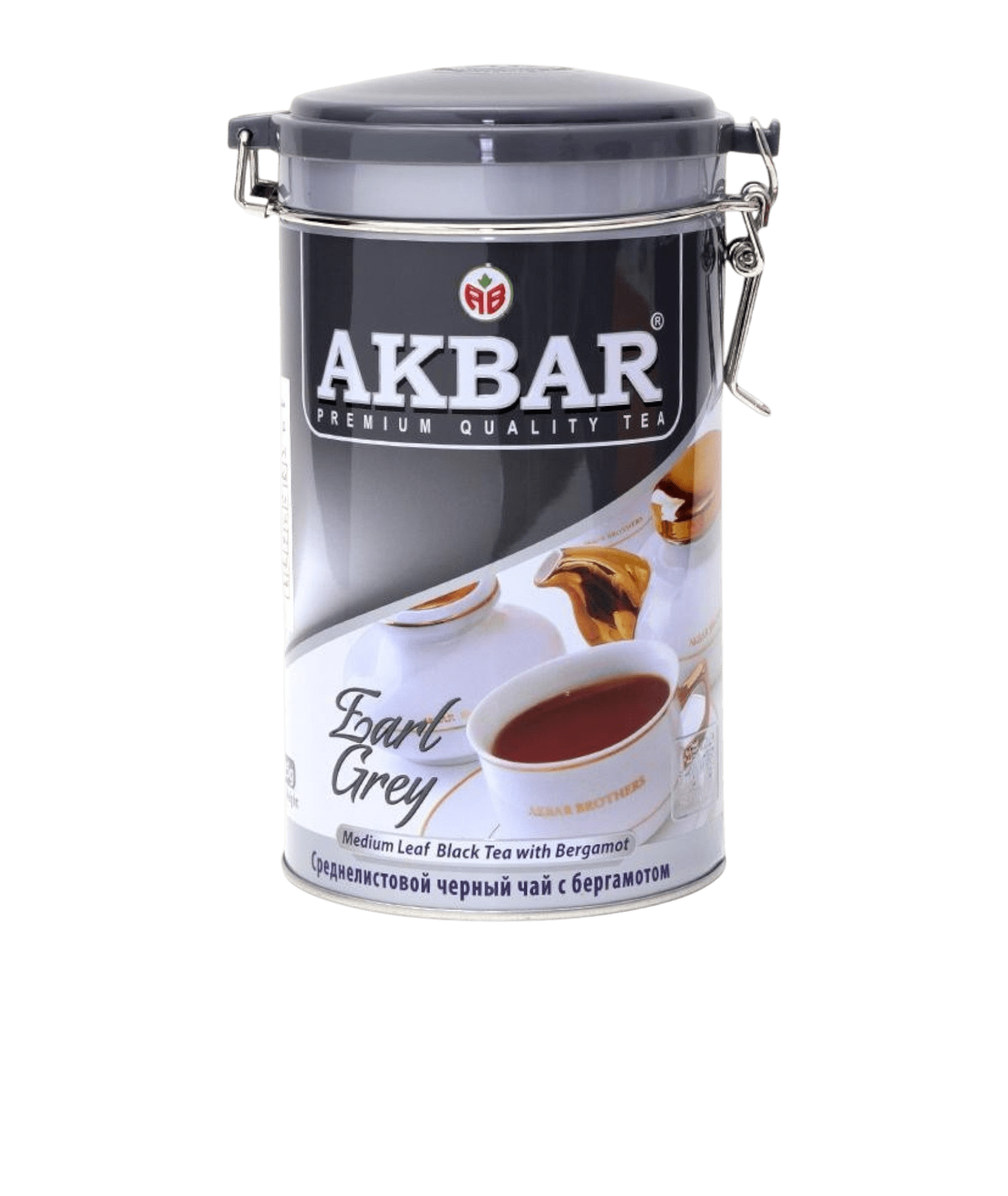 450-1174449967 شاي اكبر اسود شاي اكبر اسود شاي اكبر اسود ايرل جراي عالي الجودة في علبة معدنية (450 جرام)