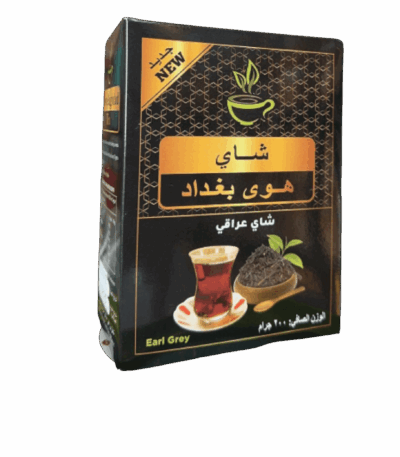 شاي هوى بغداد ⁨شاي أحمد بالهيل 500 جرام⁩ شاي هوى بغداد - تجربة مذاق استثنائية