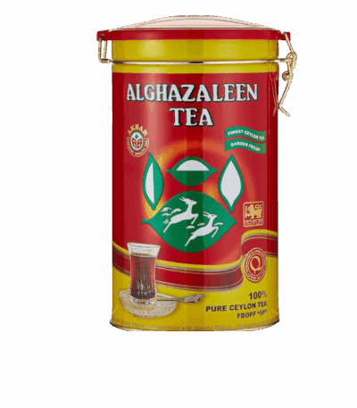 ⁨شاي الغزالين احمر ⁩ شاي أحمد معطر 500 جرام ⁨شاي الغزالين احمر ⁩ - تجربة مذاق استثنائية