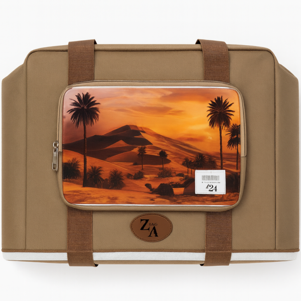 حافظة ترامس فاخرة للضيافة – تصميم صحراوي مميز من ZEAG