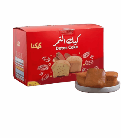 ⁨كيكنا كيك بالتمر⁩ معمول ⁨كيكنا كيك بالتمر⁩