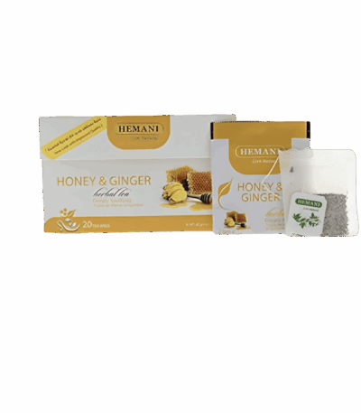 Ginger tea with honey, ginger lemon tea, ginger tea sachets with honey - an exceptional taste experience