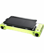 موقد تخييم موقد تخييم موقد تخييم كوري مزدوج الشعلة بوتان مع شواية شواء