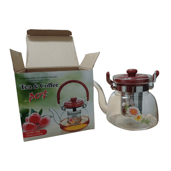 إبريق شاي وقهوة زجاجي مقاوم للحرارة Coffee Tools | الأدوات القهوه إبريق شاي وقهوة زجاجي مقاوم للحرارة