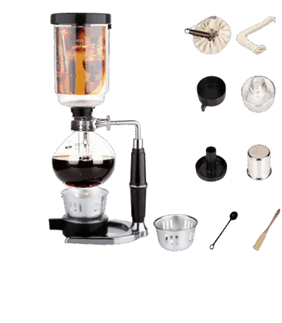 Coffee and Tea Tools | Coffee Tools: Japanese-Style Suction Coffee Maker - Authentic and Rich Arabic Flavor