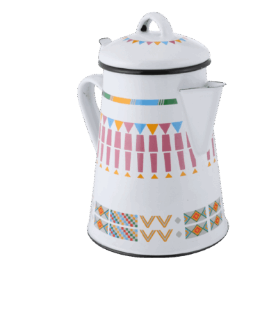 ا⁨دلة حليب تراثية⁩ لون ابيض Coffee Tools | الأدوات القهوه ا⁨دلة حليب تراثية⁩ لون ابيض