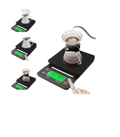Coffee Tools Electric Scale | Coffee Tools Precision Electric Scale 3kg/0.1g with Large LCD Display – Ideal for Coffee and Espresso