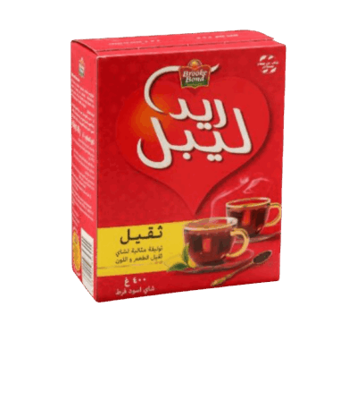 شاي ريد ليبل الشاي شاي ريد ليبل ثقيل شاي العلامة الحمراء ٤٠٠ جرام - تجربة مذاق استثنائية