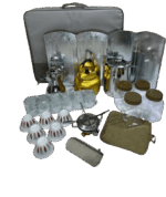 حقيبة الشاي والقهوة المتكاملة Travel Tools | أدوات الرحلات Gray حقيبة الشاي والقهوة المتكاملة - تصميم أنيق ومتنقل