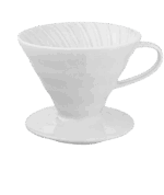 v60 مقاس 02 Coffee Tools | الأدوات القهوه لون ابيض 02 قمع