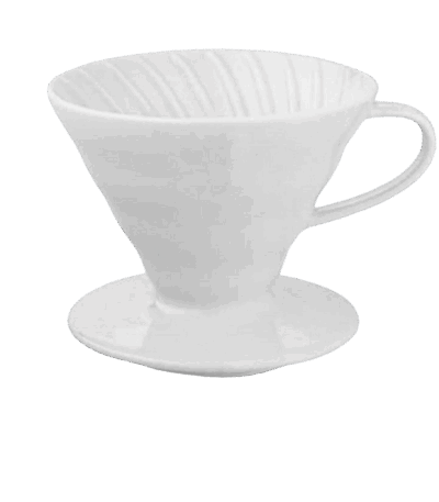 v60 مقاس 02 Coffee Tools | الأدوات القهوه لون ابيض 02 قمع