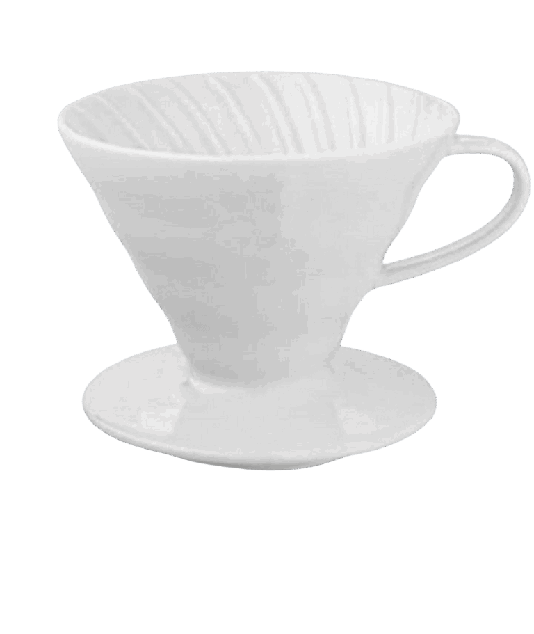 v60 مقاس 02 Coffee Tools | الأدوات القهوه لون ابيض 02 قمع