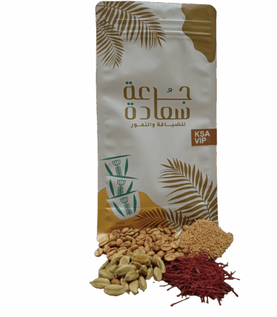 قهوة سعودية VIP مخلوطه بالزعفران والهيل قهوة عربية قهوة سعودية VIP بالهيل والزعفران شقراء - نكهة عربية أصيلة وغنية
